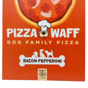 MBF 243 - Pizza μεγάλη για σκύλους με bacon & pepperoni.