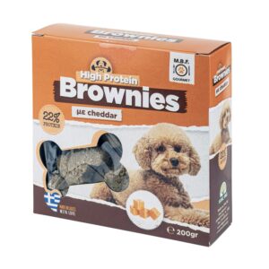 MBF 184 - High Protein Brownies με cheddar 200 gr.