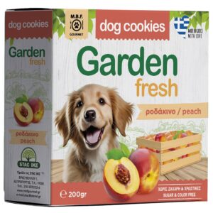 MBF 220 - Garden fresh cookies με ροδάκινο 200 gr.