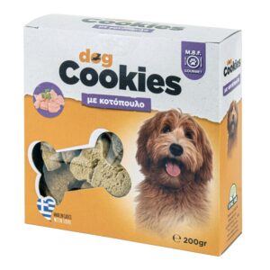 MBF 47 - Dog Cookies με κοτόπουλο 200 gr.