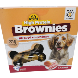 MBF 294 High Protein Brownies με Αυγό και Bacon κουτί 200 gr