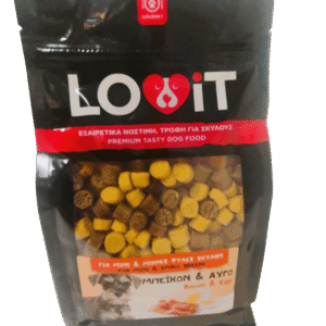 MBF 322 LOVIT  700 gr Αυγό και Bacon Για Mini και Mικρές φυλές.